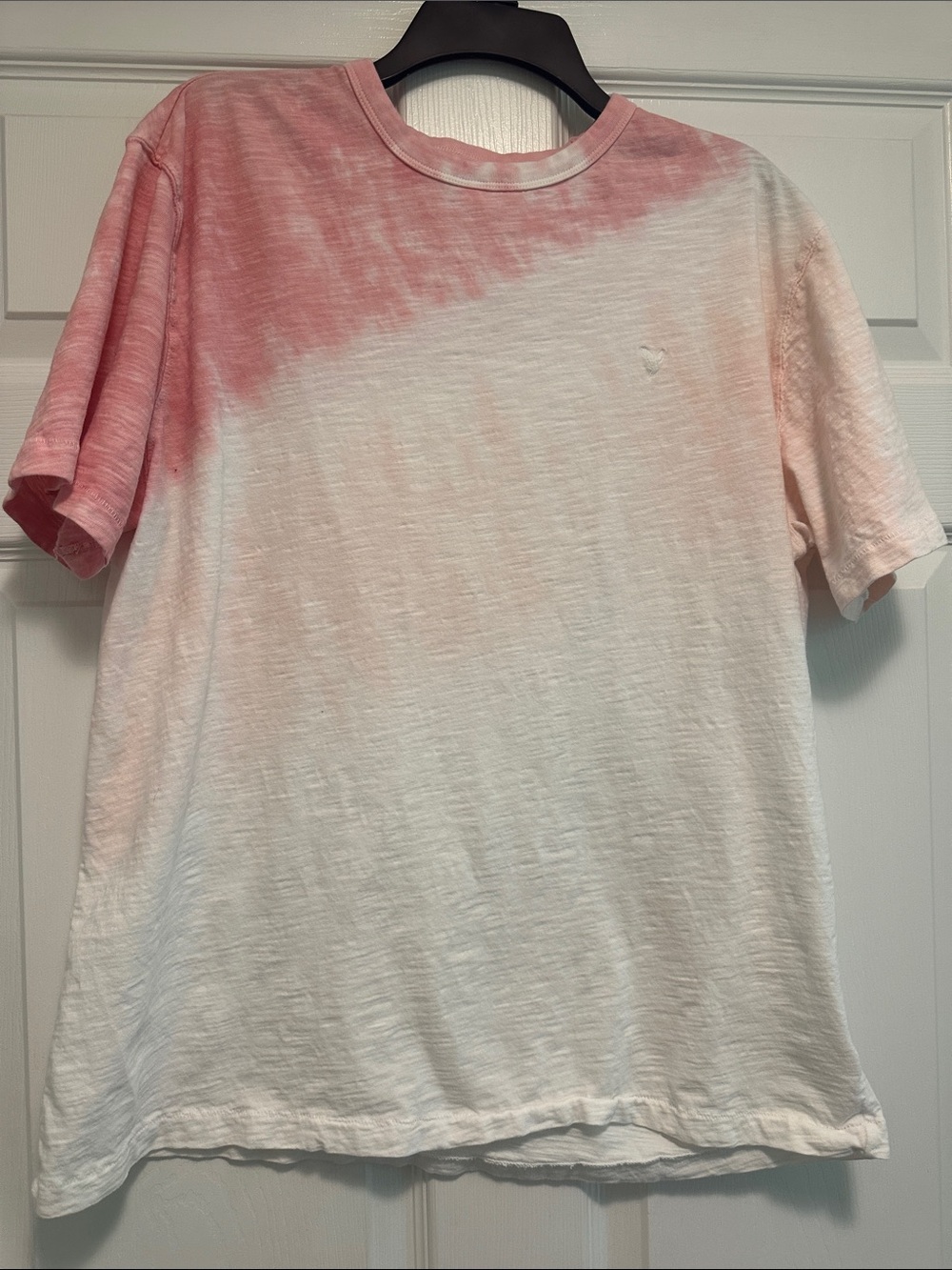 American Eagle Outfitters Pink Ombre Crew Tee